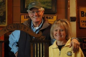 Bob and Debbie Russell, Owners Butte Creek Mill Bob and Debbie Russell, Owners Butte Creek Mill, photo credit Dasha Dolan