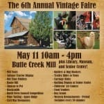 6th Annual Vintage Faire – Saturday May 11th 10a-4p