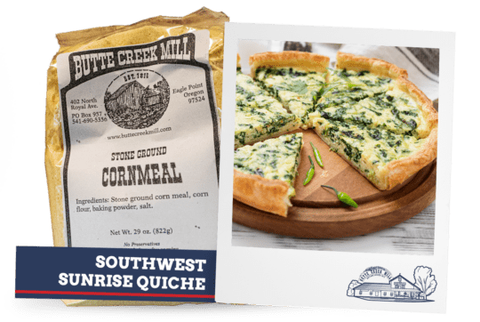 Southwest Sunrise Quiche