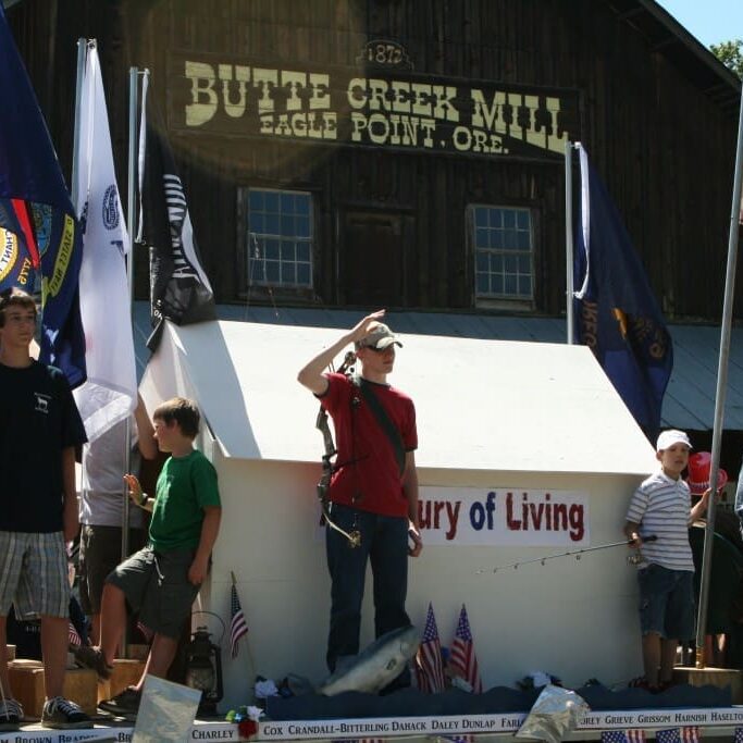 4th of July Parade at the Butte Creek Mill