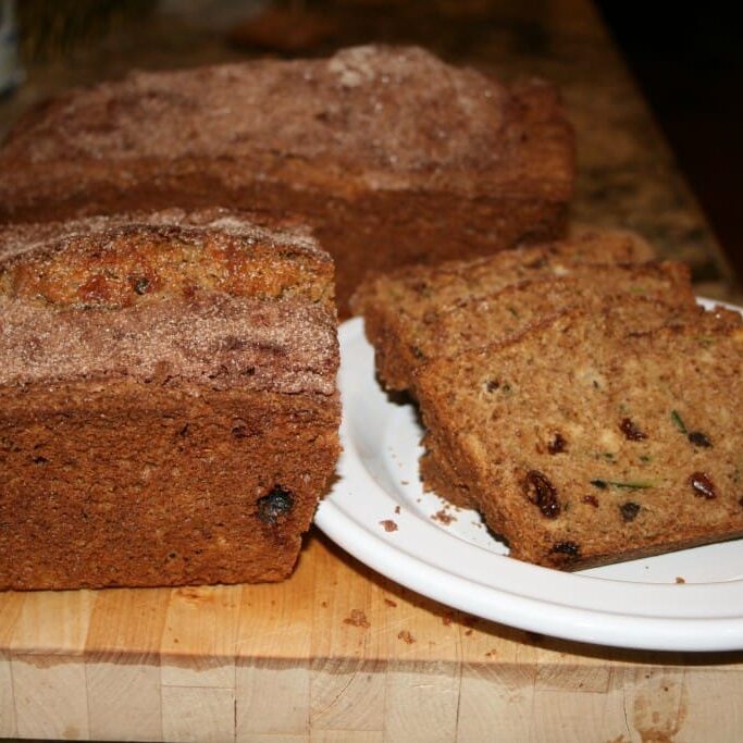 Zucchini Bread with Whole Spelt Flour